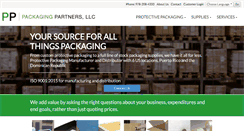 Desktop Screenshot of packagingpartnersllc.com