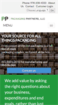 Mobile Screenshot of packagingpartnersllc.com
